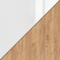 Белый глянец/Крафт