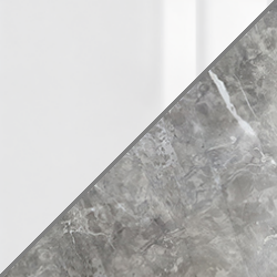 Белый глянец/Мрамор глянец Белый глянец/Мрамор глянец