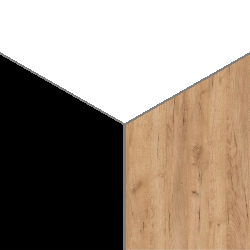 Белый/Крафт золотой/Черный