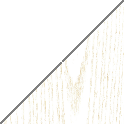 Белый/Ясень патина