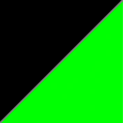 Черный/Салатовый