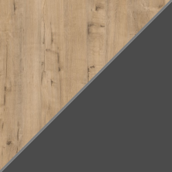 Дуб бунратти/Графит софт Дуб бунратти/Графит софт