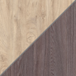 Дуб эндгрейн/Ясень анкор темный