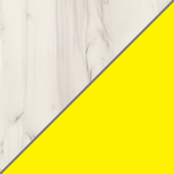 Крафт белый/Лимон матовый