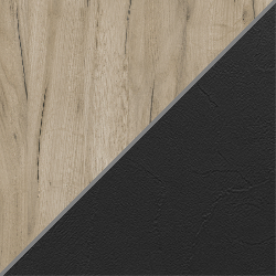 Крафт серый/Черный софт Крафт серый/Черный софт