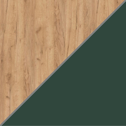 Крафт золотой/Браш грин