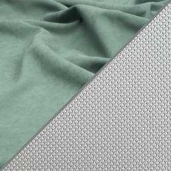 Мятный/Холст белый Мятный/Холст белый