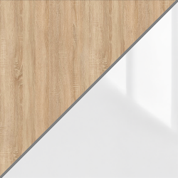 Сонома/Белый глянец Сонома/Белый глянец