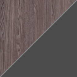 Ясень анкор темный/Графит софт Ясень анкор темный/Графит софт