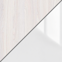 Ясень белый/Белый глянец