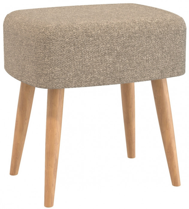 Банкетка 6-5135ТКШкор Полли, ткань коричневая