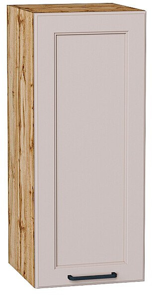 Кухонный гарнитур угловой Барселона-04, МДФ/Стекло, 155×220 см, Вотан/Кашемир (Гранит белый)