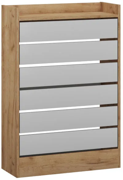 Ямайка Обувница ЯПТ-2 (700*1026*270) дуб крафт золотой/белый – Москва