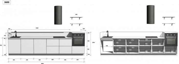 КГ 3600 Эмаль, Белый  Арника РМ в.6