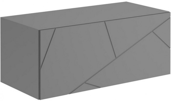 Модульная гостиная Гранж, композиция 1 (Серый шифер/Крафт золотой / Графит софт)