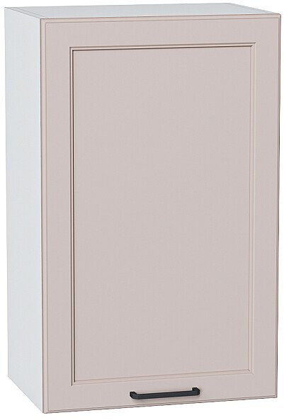 Кухонный гарнитур угловой Барселона-05, МДФ/Стекло, 220×160 см, Белый/Кашемир (Снежный мрамор)