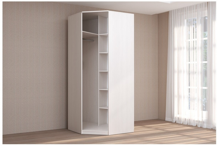 Кэт-4 Шкаф угловой /Зеркало, венге (Венге)