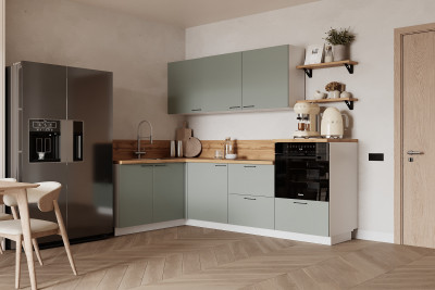 КГ Угловой 1500х2400 (без пм) Эмаль, Олива  Арника РМ