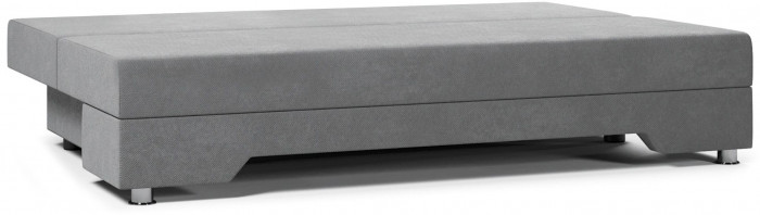 Диван-кровать Орлеан, еврокнижка, велюр, 140х194, серый