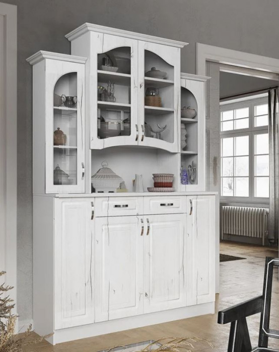 Буфет Прованс 014 дуб канадский белый