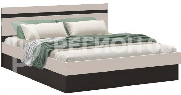 Кровать Карина-9, 160, венге / латте глянец, склад