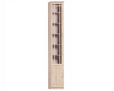 Шкаф книжный Sherlock 34 левый, дуб сонома