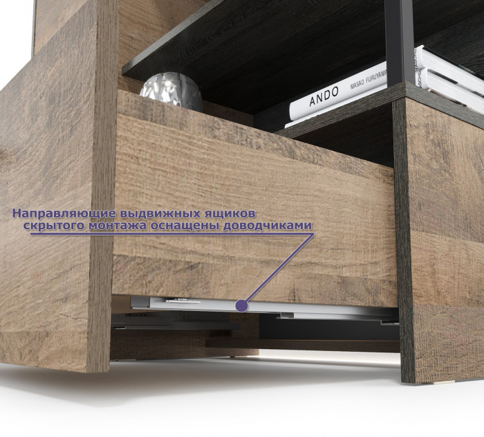 Трувор Прихожая 181, цвет дуб гранж песочный/интра, ШхГхВ 189х36,9х195 см., универсальная сборка