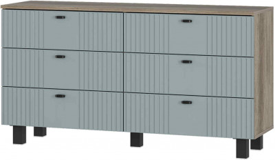 &quot;Олива&quot; КМ-04 комод Дуб каньон/MF11 шарли бриз