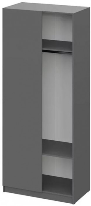 шкаф распашной (угловой) Берген ШКУ-920 серый графит/серый графит