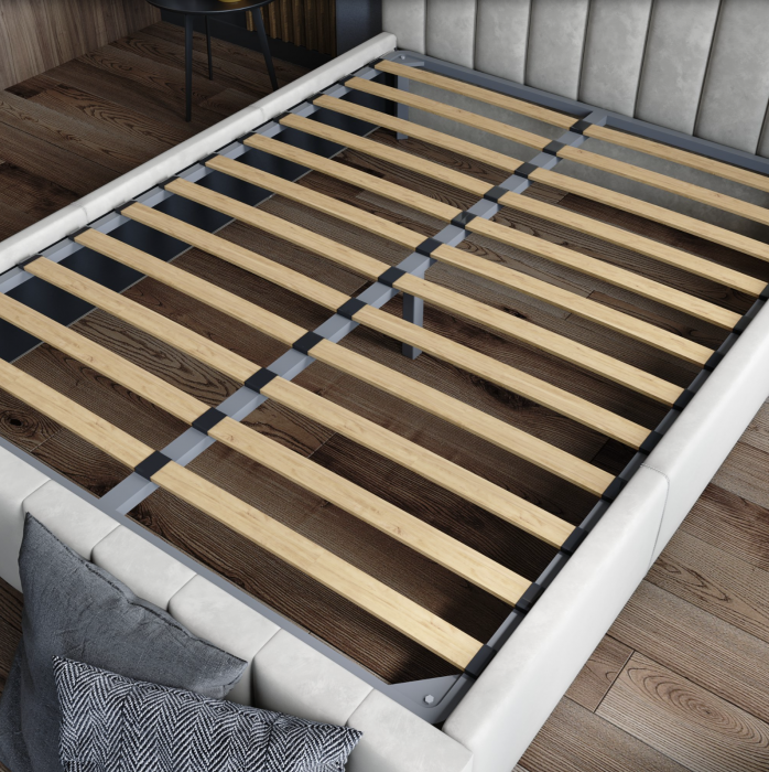 Нега Кровать интерьерная 140 мятный, ортопед