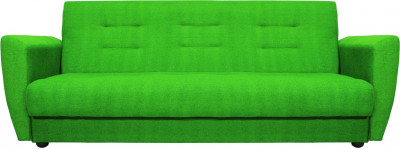 Диван Лира 140 зеленый ППУ