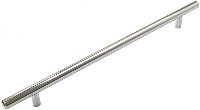 Ручка рейлинг мебельная Р-3020 Хром, 1.2×3.2×33.5 см