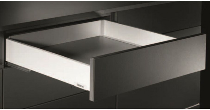Выдвижной ящик Tekform Slimline Tacto DW70 450 мм, белый арт.655-8E62-150-00, 655-8E62-150-00