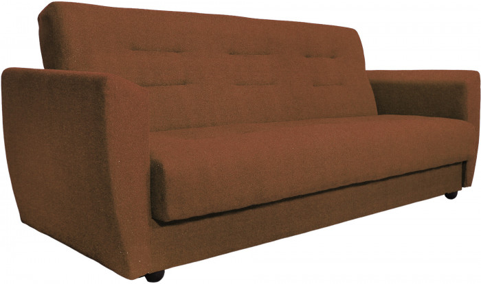 Диван Лира 120 коричневый ППУ