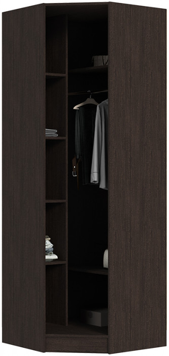 ГАРМОНИЯ ШУ 601 М шкаф угловой (0,78х2,2х0,78) венге/белфорт