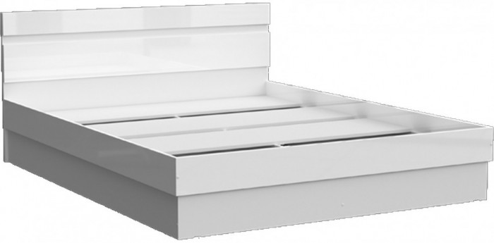 Спальня Норд + Челси, композиция 1, Белый глянец/Белый