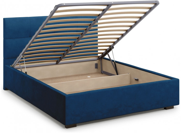 Кровать Garda 140 с подъемным механизмом, Velutto 26
