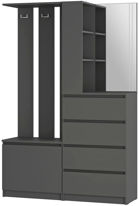 Симпл Прихожая ПР-04 графит