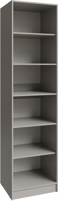 Шкаф Мадрид (0,6) с полками без зеркала, Кашемир