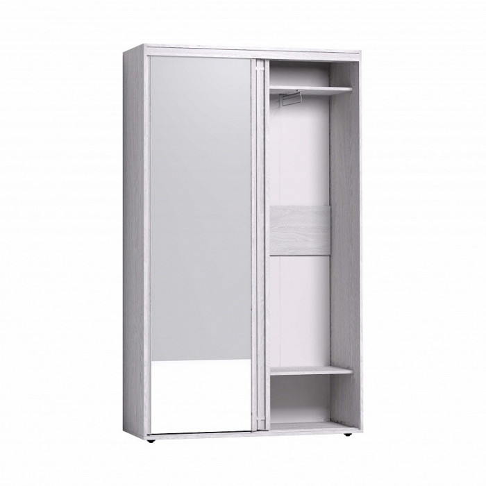 Шкаф-купе с зеркалом Sherlock 303 Ясень анкор светлый