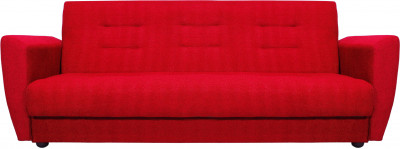 СПБ Диван Лира 140 красный ППУ