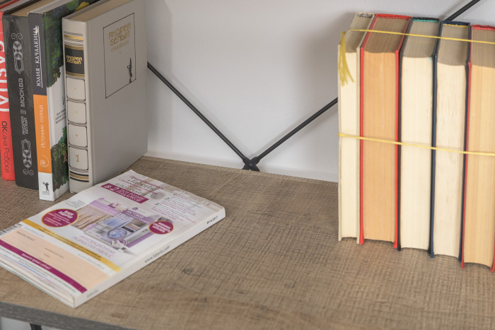 Трувор Гостиная 141, цвет дуб гранж песочный/интра, ШхГхВ 322,6х45,4х195 см. + 70х45х46 см., универсальная сборка