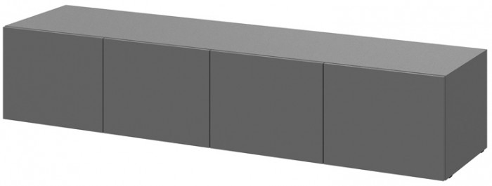 антресоль Берген А-2000 серый графит/серый графит