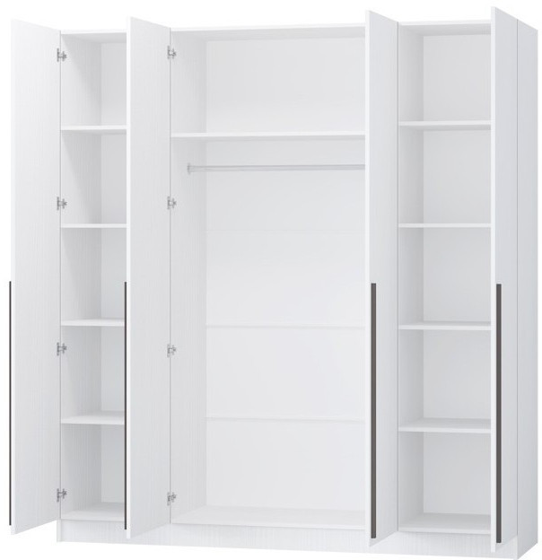 Шкаф Бастион ЛДСП 2,0 (Крафт золотой / Белый древесный)