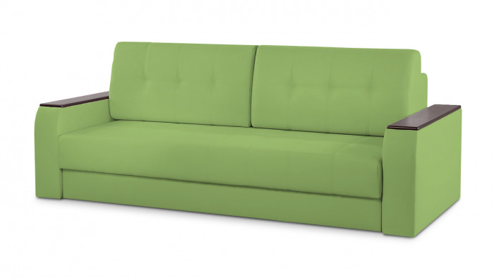 Диван Арго Лайт Galaxy It Green 230*94*80 см, Зеленый Экокожа Еврокнижка Фиеста