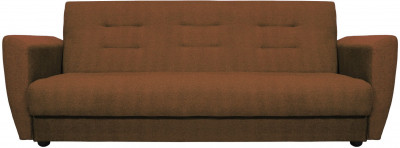 Диван-книжка Лира, 120х190, велюр коричневый