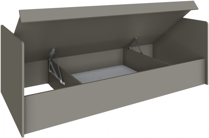 Кровать Мадрид (0,9) с подъемным механизмом, Мокко