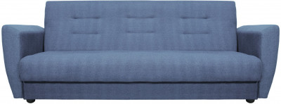 Диван-книжка Лира, 120х190, велюр серый