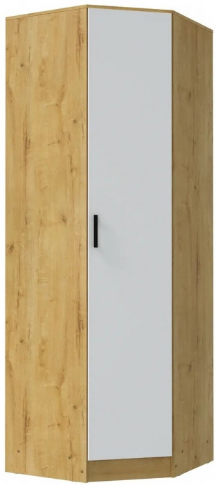 Шкаф угловой ЛДСП Эра (Ясень шимо темный / светлый)