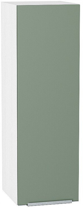 Кухонный гарнитур Фьюжн-03, МДФ, 260 см, Белый/Мятный шелк (Гранит белый)
